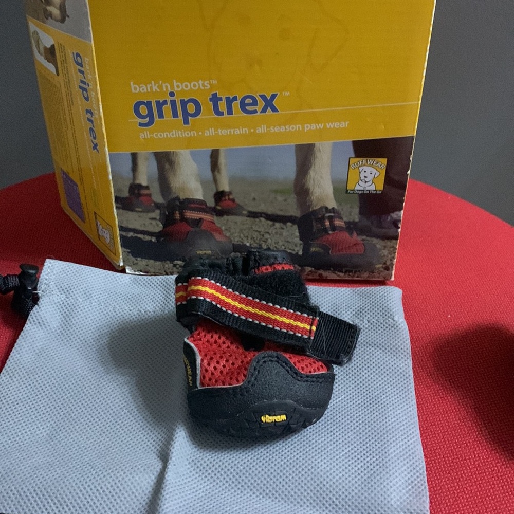 2xHP🎉Like new🌸Bark’n Grip Trex K9 Boots for Hiking/Running - Picture 5 of 16